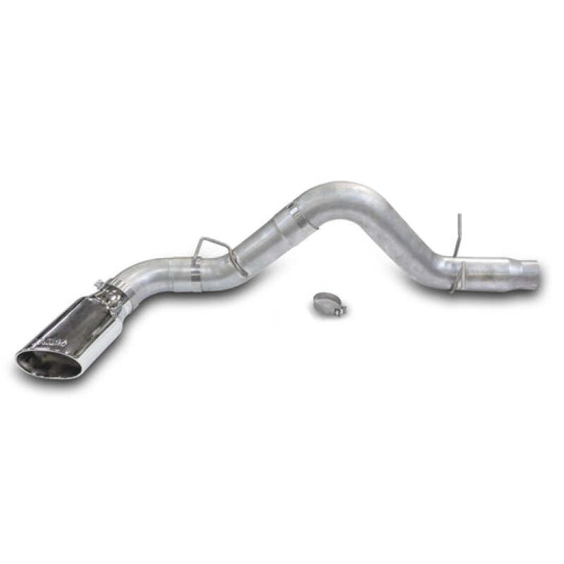 Chevrolet 3500 Performance Exhaust - Banks Power - 5-inch DPF-back with Monster Exhaust and SideKick tip - Chrome - `11-`15 Chevrolet 3500 Performance Exhaust - Banks Power - 5-inch DPF-back with Monster Exhaust and SideKick tip - Chrome - `11-`15